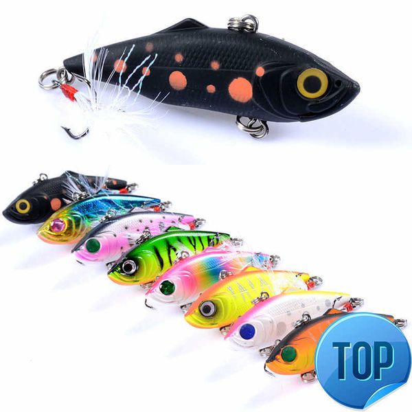 

1 pcs 6.1cm 11.2g fishing lures assorted colors minnow crank tungsten weight system wobbler model crank artificial bait