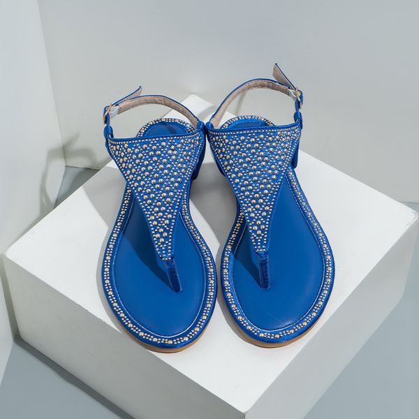 

new flip flops rhinestone sandals women's summer sandals beach sandals women's shoes, Black