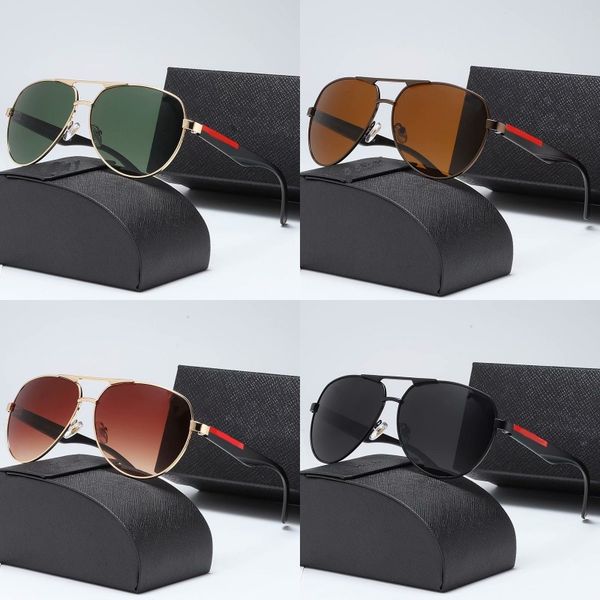 

designer sunglasses pilot mens polarized sun glasses summer trendy street lentes de sol modern style luxury sunglasses western fashion hands, White;black