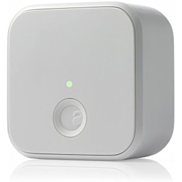 

connect wi-fi bridge, remote access, alexa integration for your smart lock, white