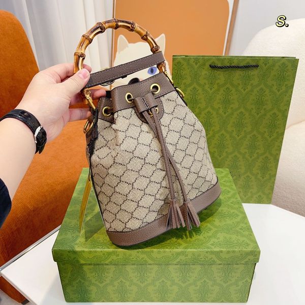 

l ophidia women shoulder bag luxury designer handbag designers diana bamboo bucket bags fashion messenger crossbody purses leather small pac