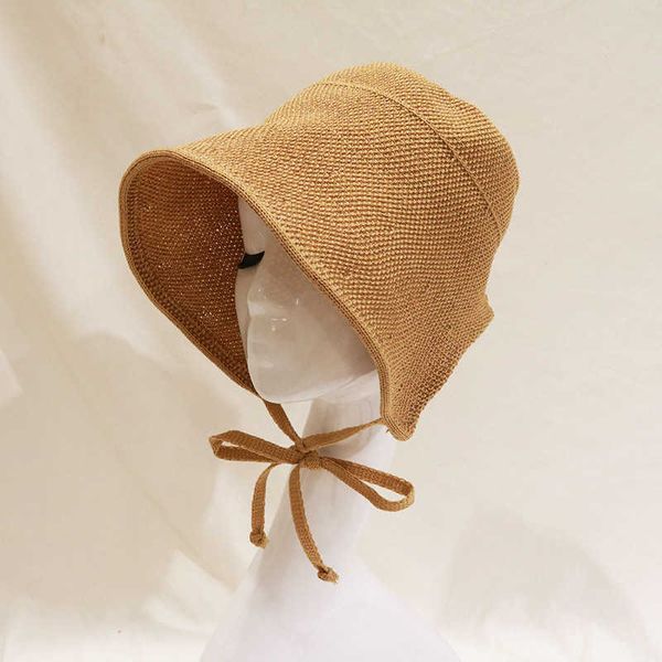 

wide brim hats 2023 new women france fisherman's hat spring summer sunscreen hat big brim bucket hat edge anti-ultraviolet uv sun hat g, Blue;gray