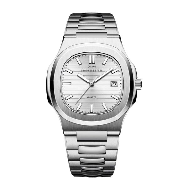 

philipees men petaks women nautilus watch men's luxury 5711 mechanical fashion sports waterproof square xt2c, Slivery;black