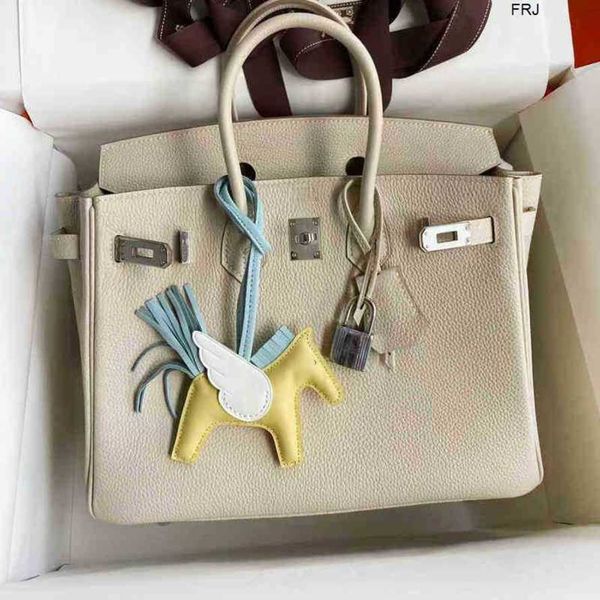 

designer bags birkin handbags bagsh pegasus pendant leather hand stitched rodeo sheep skin angel pony is suitable for have logo frj