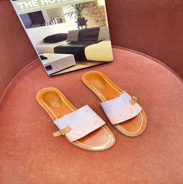 

sunrise pastel slippers lock it flat mules spring in the city sandals for women flip flops scuffs, Black