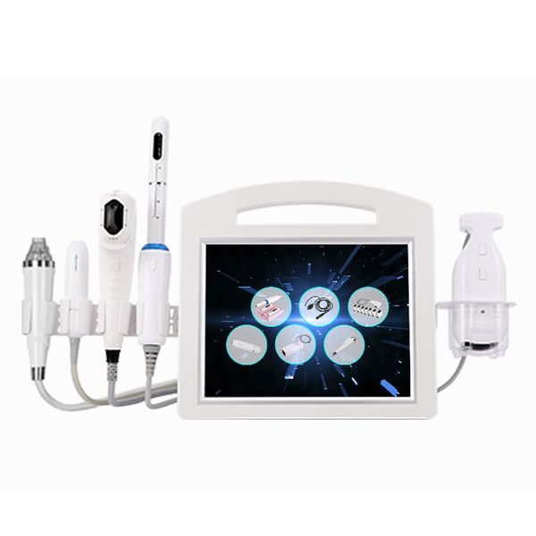

beauty machine 6 in 1 hifu 20000 s 12 lines anti wrinkle face lift skin tightening body slimming hifu with rf microneedling acne removal
