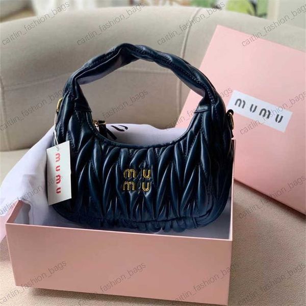 

bag pleated mini handbag bag fashion women's famous hand designer handle shoulder bag luxury vintage purse leather banquet tote bag tot