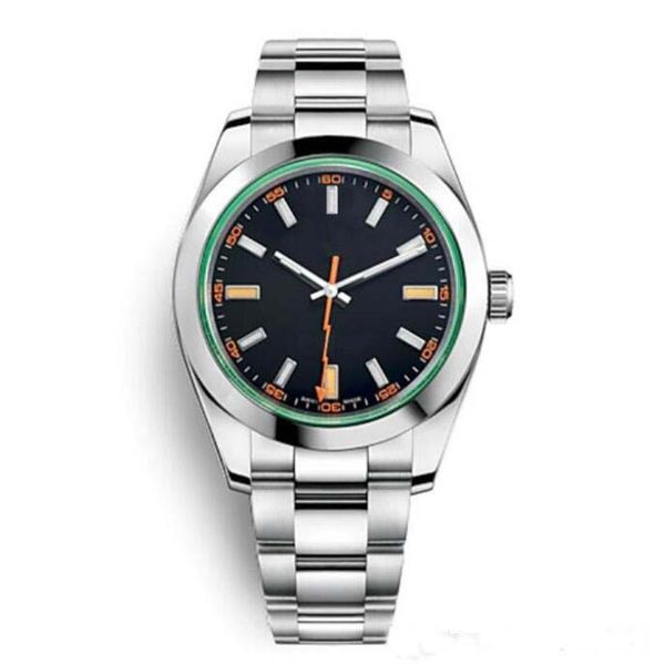 

mens black watch 40mm automatic movement stainless steel watches men 2813 mechanical designer light blue watches fashion businessw223f, Slivery;brown