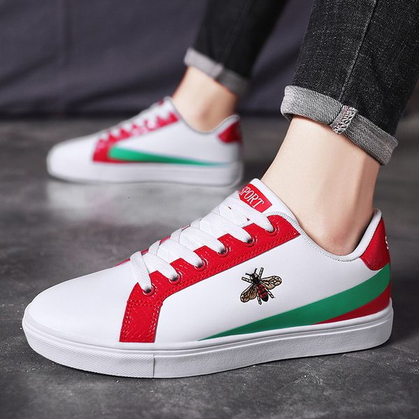 

dress shoes cricket for men skate men s skateboard platform walking designer footwear sneakers luxury brand casual white 230322, Black