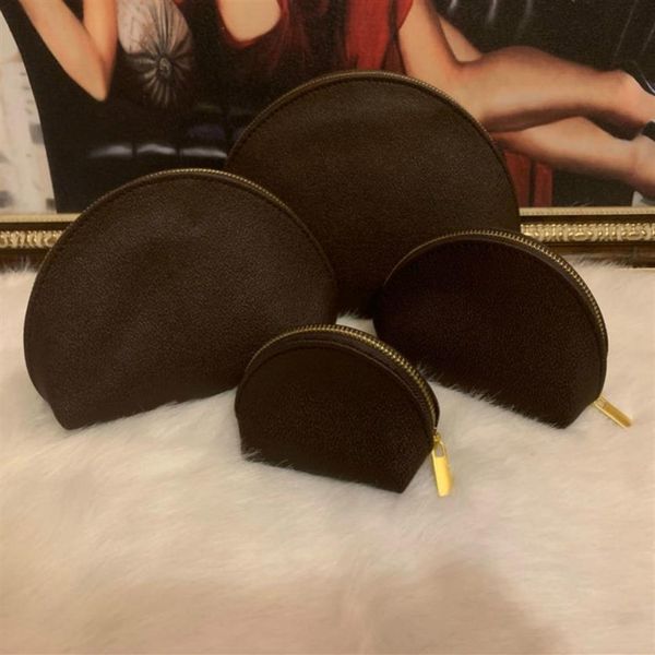 

4pcs set women cosmetic bags famous makeup designer travel pouch make up bag ladies cluch purses organizador toiletry245e, Red;black