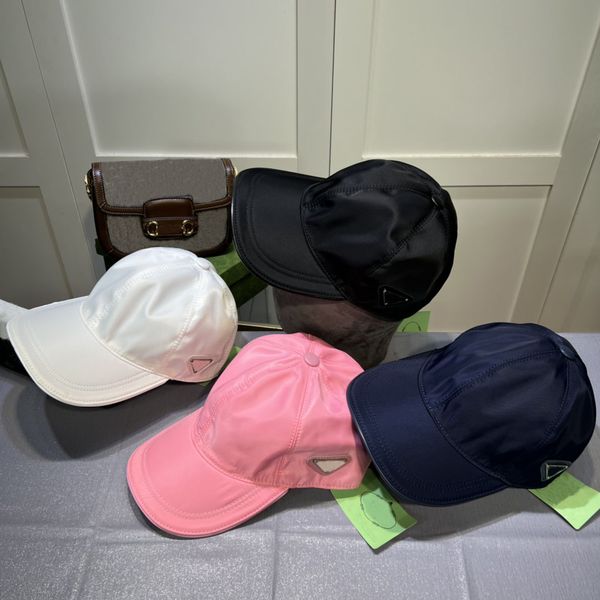 

luxury desinger ball caps woman cap triangular signature letters mens baseball sun hat fashion leisure design suncreen sports hats, Blue;gray