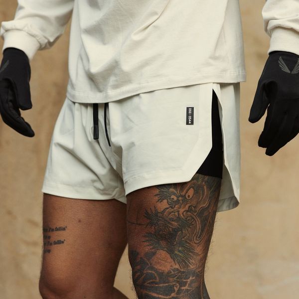 

men's shorts summer running shorts men sports jogging fitness shorts quick dry mens beach gym men shorts sports gyms short pants men 23, White;black