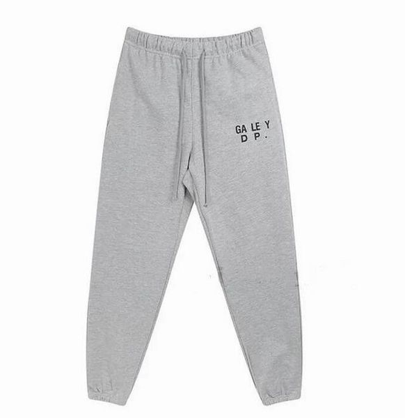

men's pants 2023 galleryse depts mens womens sweatpants galleryes dept speckled letter print mans couple loose versatile casual straigh, Black