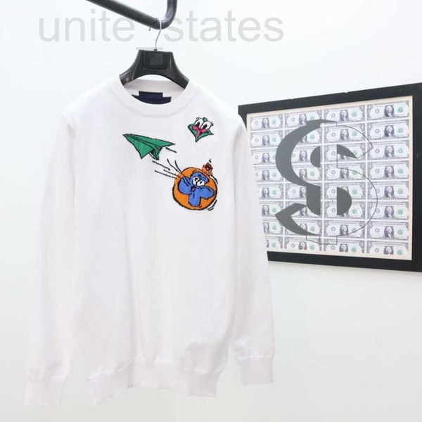 

men's plus size hoodies & sweatshirts popular23ss designer letter printed t shirts tee sweatshirt fashion high street short sleeves sum, Black;brown
