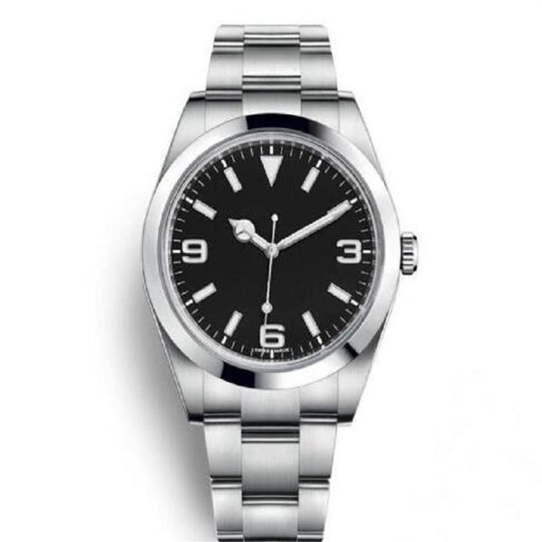 

luxury menes watch exp air king series 116900 216570 black 40mm dial automatic mechanical movement 316 steel bran designer wat2594, Slivery;brown