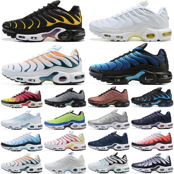 

tn plus mens trainers tns running shoes white black anthracite unity dusk atlantabaltic blue women breathable sneakers sports tennis 40-46 b