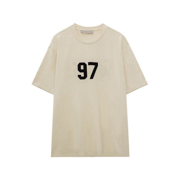 

fog 1977 mens designer t shirts t shirt men tshirt t-shirt cotton crew neck breathable short sleeve letter printed men shirts e19, White;black