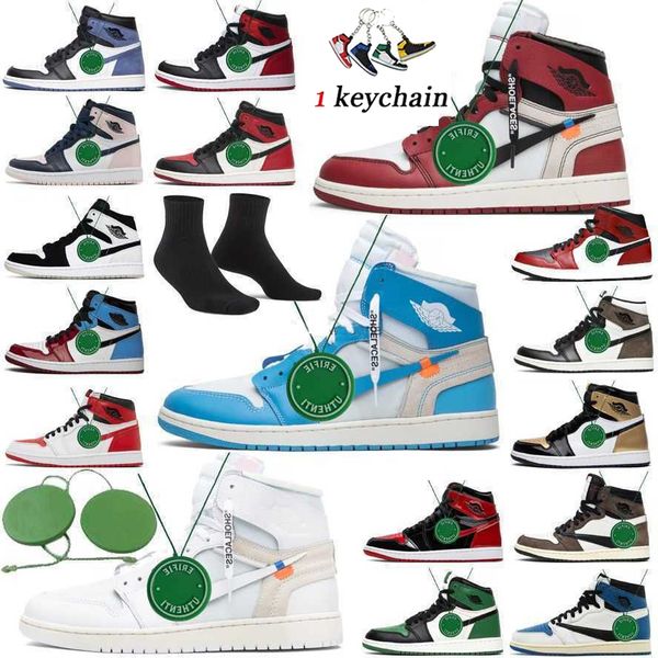 

retro shoes sneakers 2023 basketball unc sneaker dark mocha bred patent chicago royal university blue fearless diamond air jumpman 1 men og