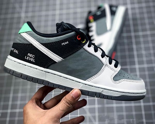 

basketball shoes high prm sb qs casual running shoes mens blackgray color skates company outdoor sports sneakers ship with box size us5.5-12