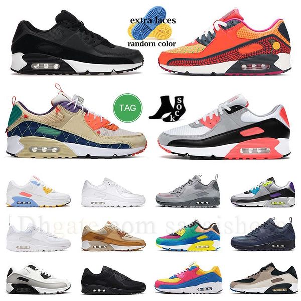 

original 90 90s running shoes mens womens black white infrared trail team gold what the caramel swingman phantom coconut milk sneakers train