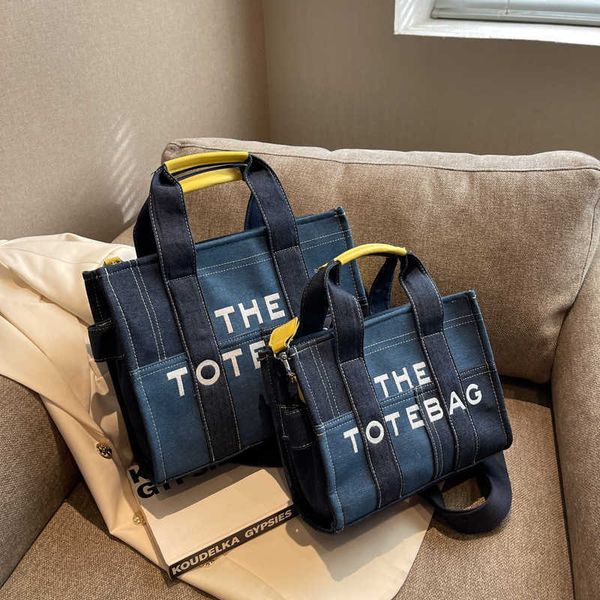 

tote women's bag denim fashion carrying winter casual large capacity crossbody bag the tote bags
