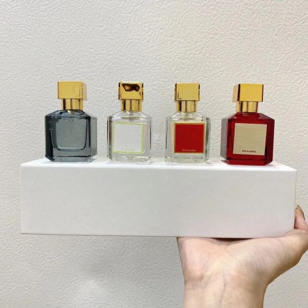 

perfume baccarat set 4pcs maison bacarat rouge 540 extrait eau de parfum paris fragrance man woman cologne spray long lasting smell premierl