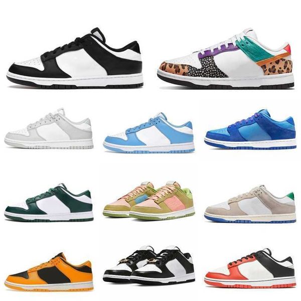 

designers sb lows running shoes dunks safari mix paisley unc blue raspberry women men animal shop union low sports bart simpson green cherry, Black