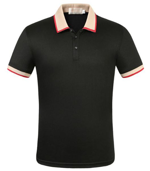 

summer men's polos t-shirts cotton shirts solid color short sleeve slim breathable men's, White;black