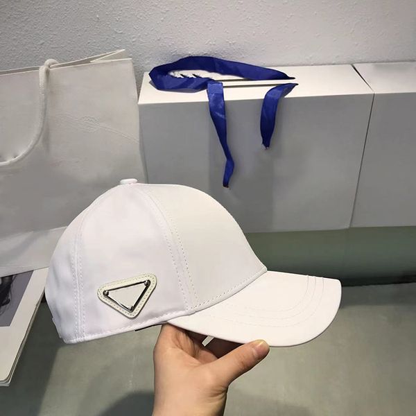 

fashion casque designer ball caps mens womens casual baseball cap summer sun protection dome hat stylish triangle pattern caps 2023, Blue;gray