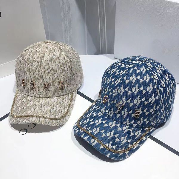 

designer football classic cap high-quality selling street cap fashion baseball cap men's women's sports cap front cap casquette ad, Blue;gray