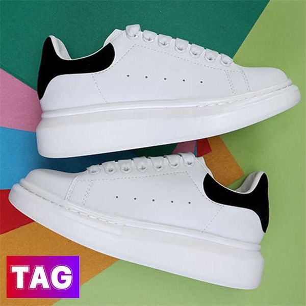

designer alexaners casual shoes platform oversized leather trainers triple black trim white reflective lush red velvet men women luxury calf