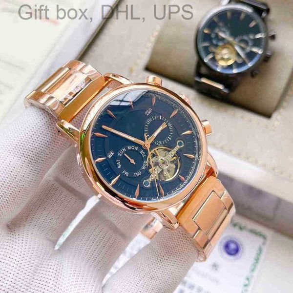 

mechanical watch baida super steel band torque can be flywheel worn by men women. it is fashionable with large flow excellent price 1 uuom, Slivery;brown