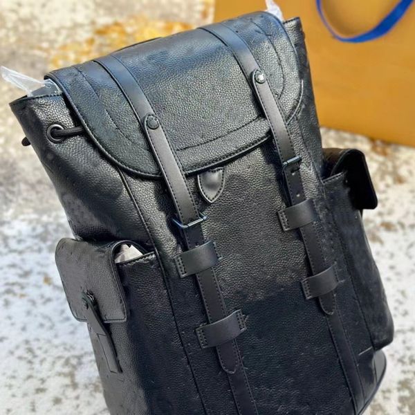 

backpack designer men large schoolbag multi-purpose casual printed men's bag fashion double shoulder backpacks embossing