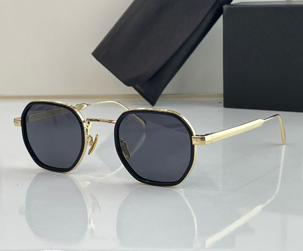 

fashion designer 1097 mens women sunglasses plate metal combination square shape glasses outdoor trendy versatile style anti-ultraviolet pro, White;black