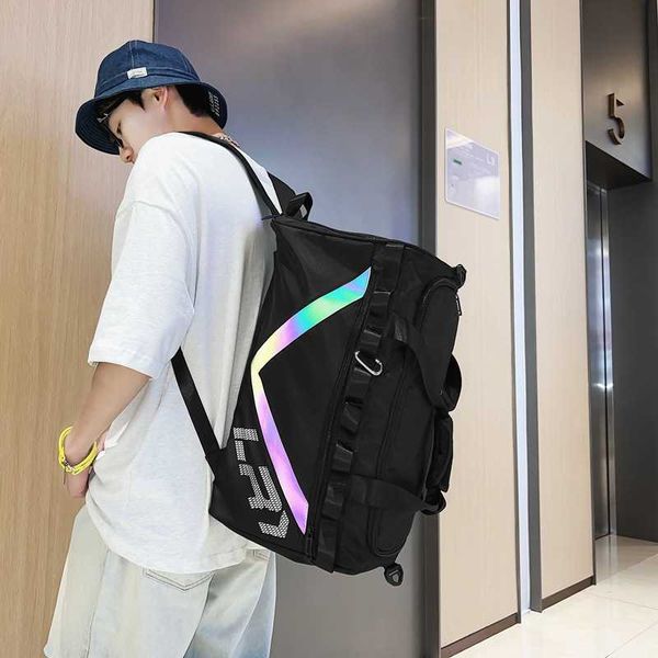 

duffel bags new short distance dry and wet separation travel bag large capacity luggage hand three purpose backpack sports fitness 230316
