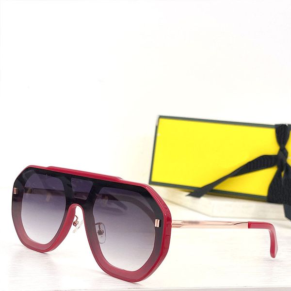 

new fashion sunglasses peculiar eyewear men women summer ff m0617s style uv400 protection retro full frame glasses with eyewear case, White;black