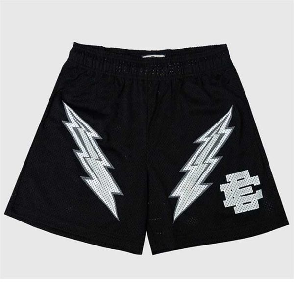 

fashion designer shorts ee casual men's fitness sports american quarter pants mesh breathable loose knee-length couple, White;black