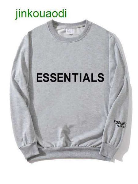 

fear god fogg essen new double line garden neck pluffered sweatshirt, Black