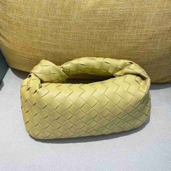 

botega venates jodie mini teen intrecciato pouch woven knotted net red ashigo same mini ox horn single shoulder armpit portable cloud bag ay