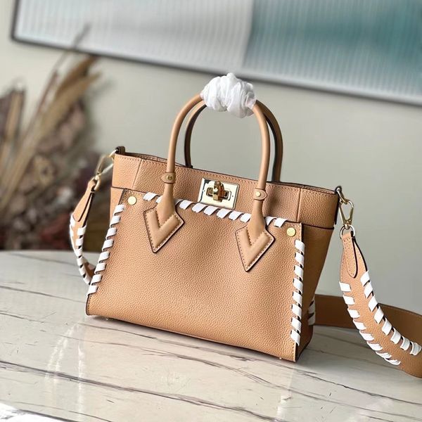 

7a shoulder bags on bag my side full leather features hand braided detailing knitting casual tote crossbody purses designer women handbags 2