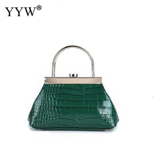

party arrival crocodile 2021 lacquer grain womens daily hand bags clutch evening purse purses vintage shopping bag, Red;black