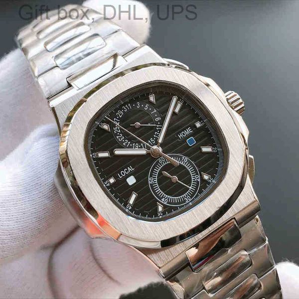 

automatic mechanical watches watch date display luxury movement men designer wristwatch wholesale retail 0st4, Slivery;brown