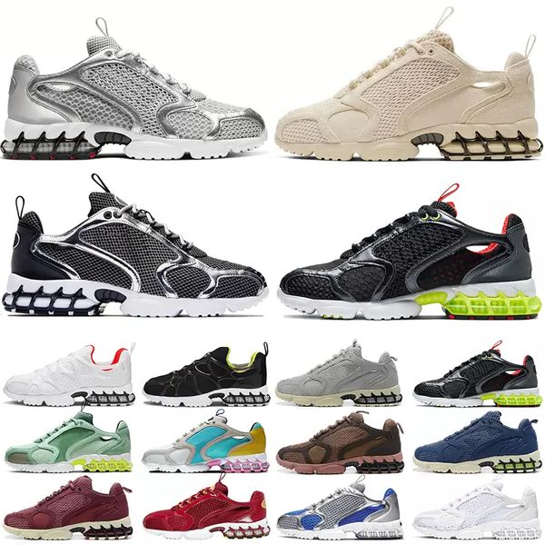 

running shoes spiridon cage 2 women men triple white black metallic silver pink pure platinum beige track university mens outdoors comfortab