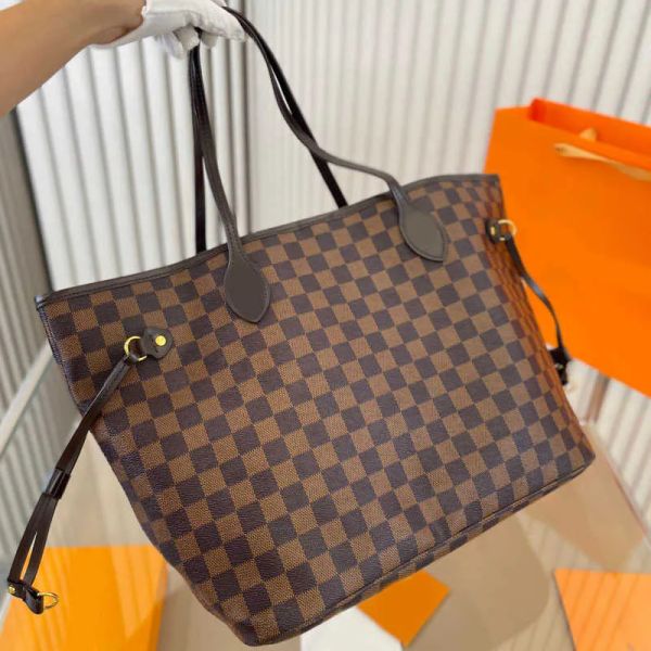 

luxury totes classic grid tote bag designer women handbags fashion shoulder shopper messenger bags female handbags with wallet 220926, Black;red