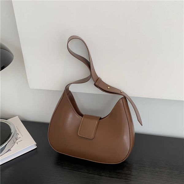 

70% off large capacity for women 2023 new and fashionable simple underarm solid color one shoulder crossbody bag