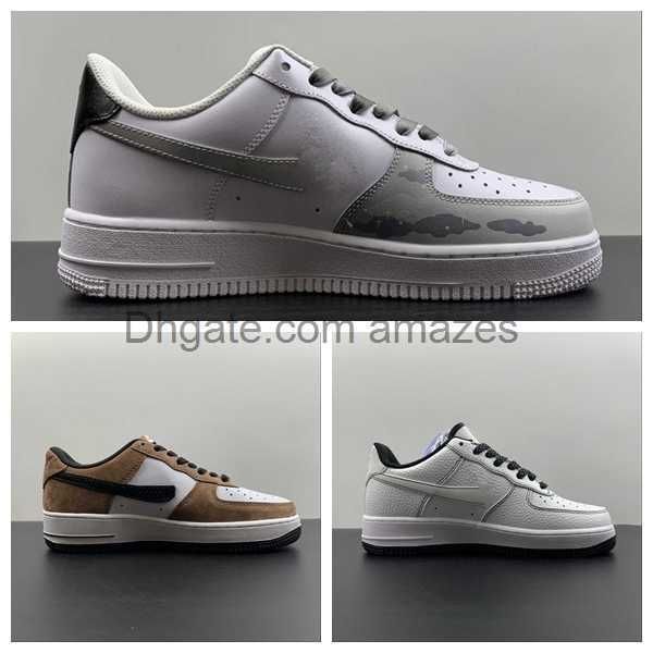 

2023 new running shoes for 1 low 07 white cloud cw2288-312 mens womens sports shoes white brown de0023-800 white black cn2896-104 sneakers s