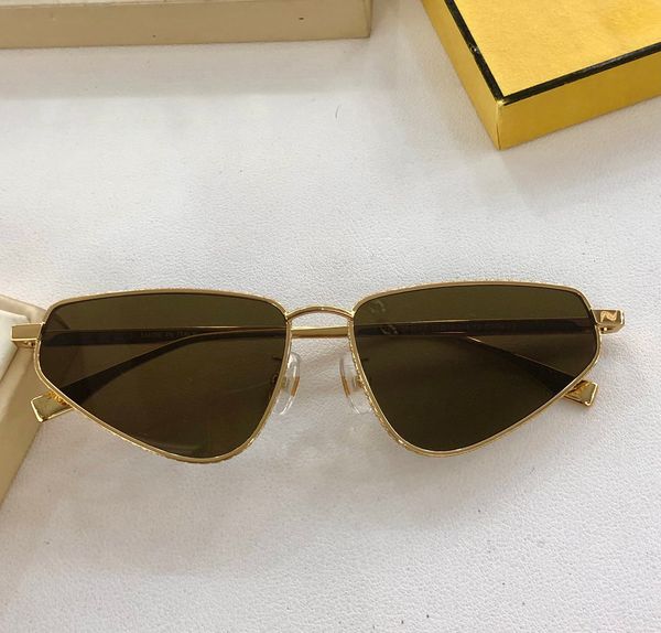 

cat eye sunglasses gold metal brown lens for women mens summer sunnies designers sunglasses sonnenbrille sun shades uv400 eyewear wth box, White;black