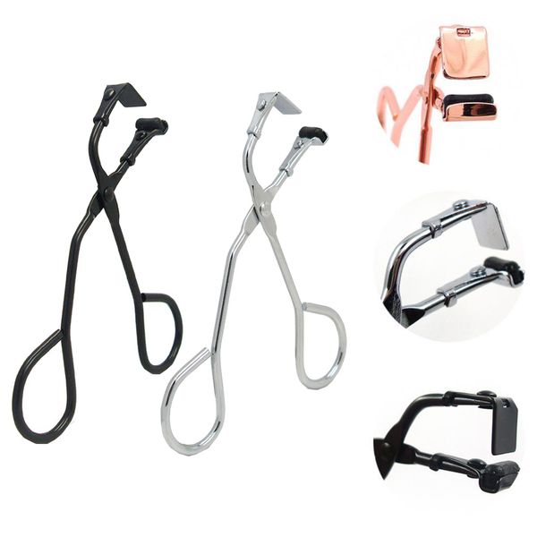 

portable stainless steel local eyelash curler clip clamp makeup curling tool
