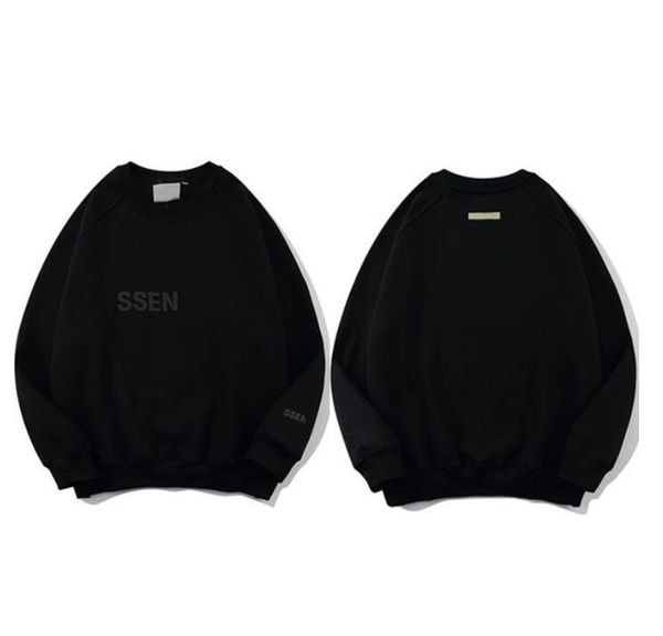 

men's hoodies sweatshirts essentail 2023 designer hooded men's women's fashion streetwear loose hoodie couple clothing hoody, Black
