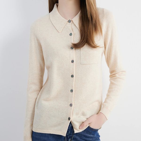 

women's knits tees cardigan for women sweater knitwears cardigans knit coat 100 wool 2023 spring vintage jumper jacket clothes korean, White